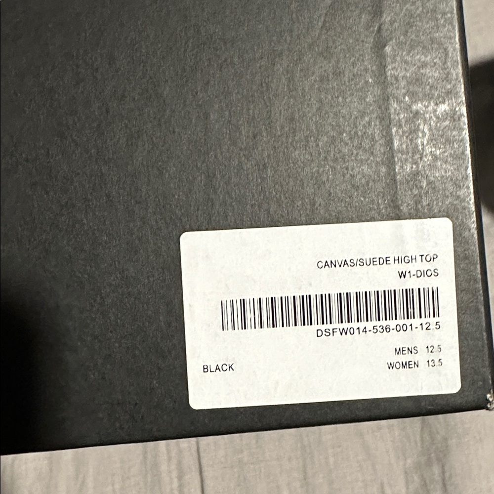 Darc Sport NWT canvas High tops 12.5 - Picture 8 of 9